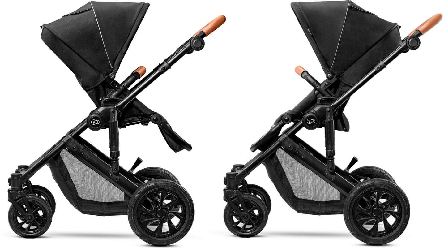 Kinderkraft Prime 3-in-1 2020 Black - Baby Buggy