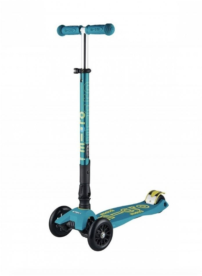 Micro Mobility Maxi Micro Deluxe pliable vert pétrole