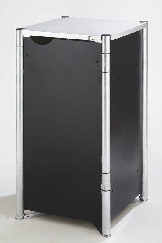 Globel Industries Mülltonnenbox 3 x 240 Liter grau/natur ab 1.179,00