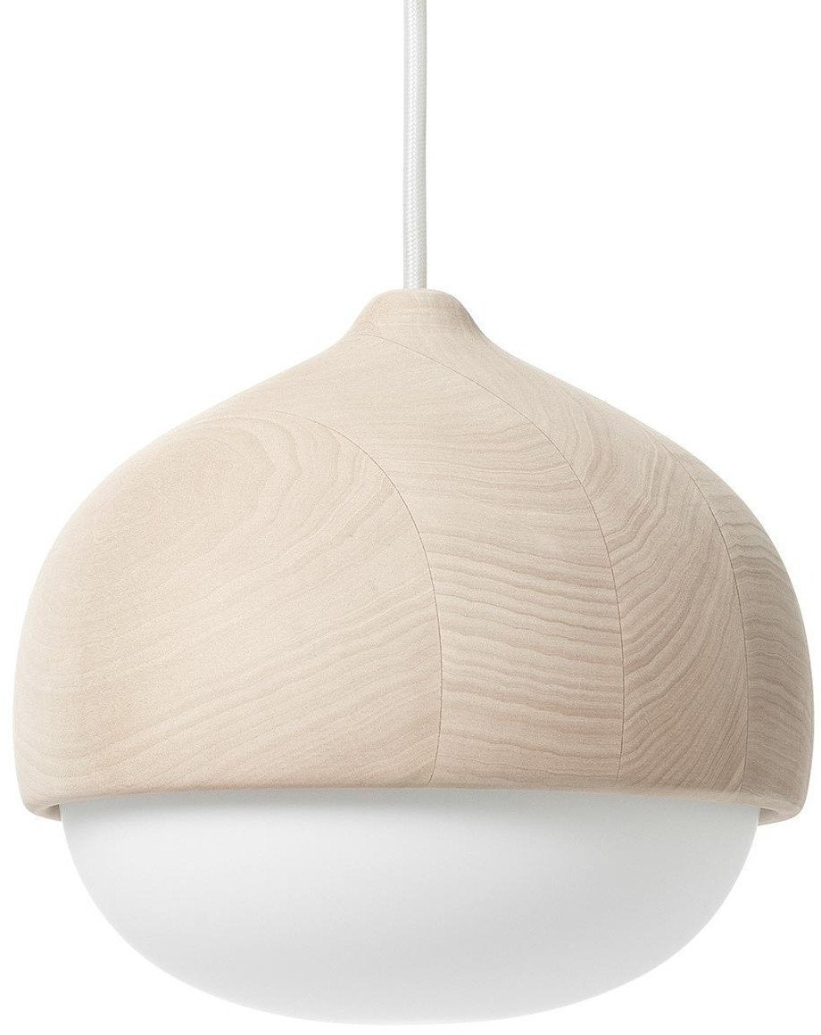 mater design Terho Pendant M Ø 24cm White Frosted