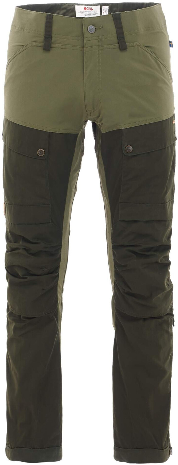 Fjällräven Keb Trousers Regular (85656R) deep forest/laurel green