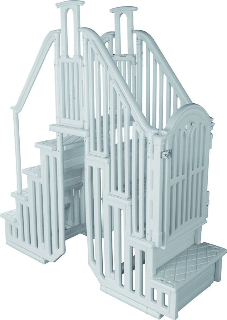 Habitat et Jardin Escalier double de piscine