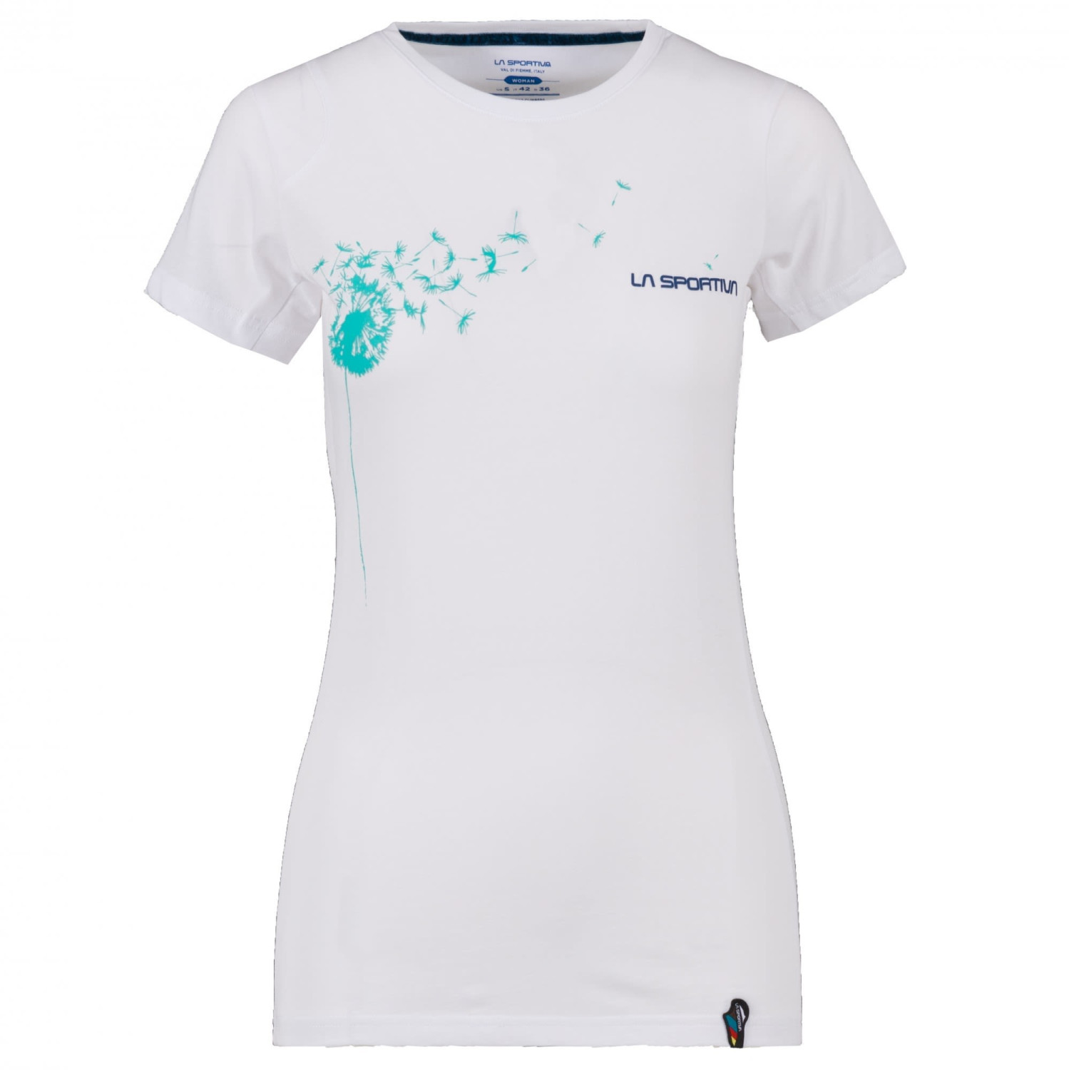 La Sportiva Windy T-Shirt Apparel Climbing Women white