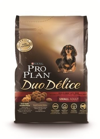 Purina Pro Plan Duo Délice Small Adult bœuf et riz (700 g)
