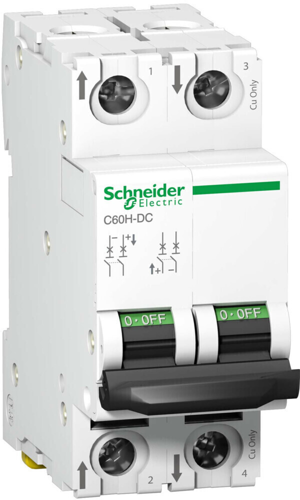 Schneider Electric C60H A9N61526 DC (2-polig, 6 A)