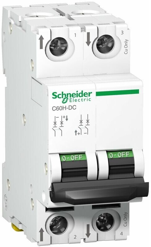 Schneider Electric C60H A9N61539 DC (2-polig, 63 A)