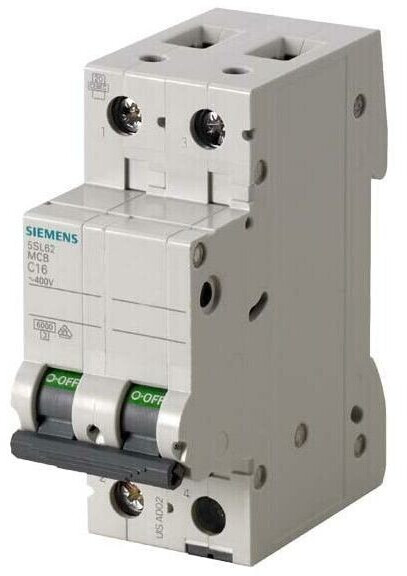 Siemens 5SL6 (2-polig, 16 A, auto)