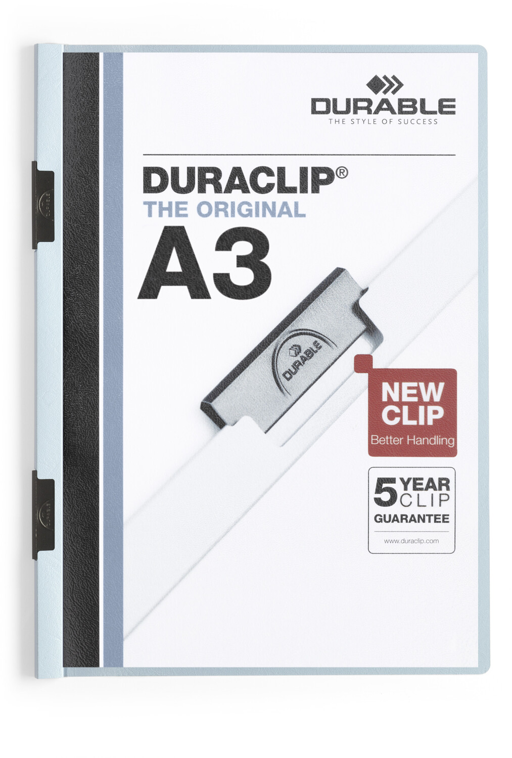 DURABLE DURACLIP A3 (221806) Blue (Pack of 10)