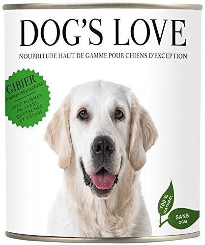 Dog's Love Gibier avec pommes de terre, quetsches et céleri (200 g)