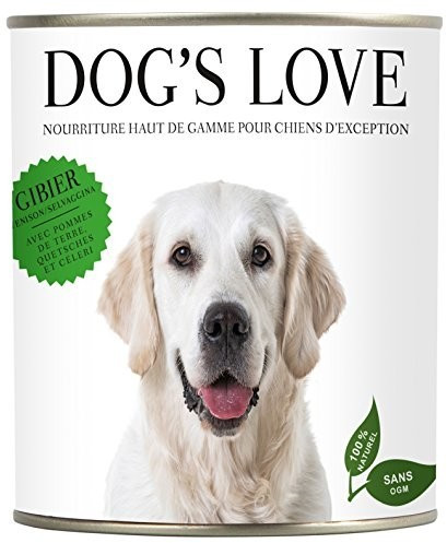 Dog's Love Gibier avec pommes de terre, quetsches et céleri (400 g)