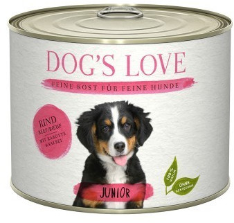 Dog's Love Junior bœuf, carotte et sauge