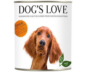 Dog's Love Pute mit Apfel, Zucchini und Walnussöl