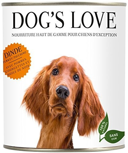 Dog's Love Dinde avec pommes, courgettes et huile de noix 200 g