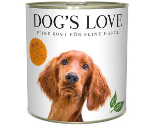 Dog's Love Pute mit Apfel Zucchini und Walnussöl 800g