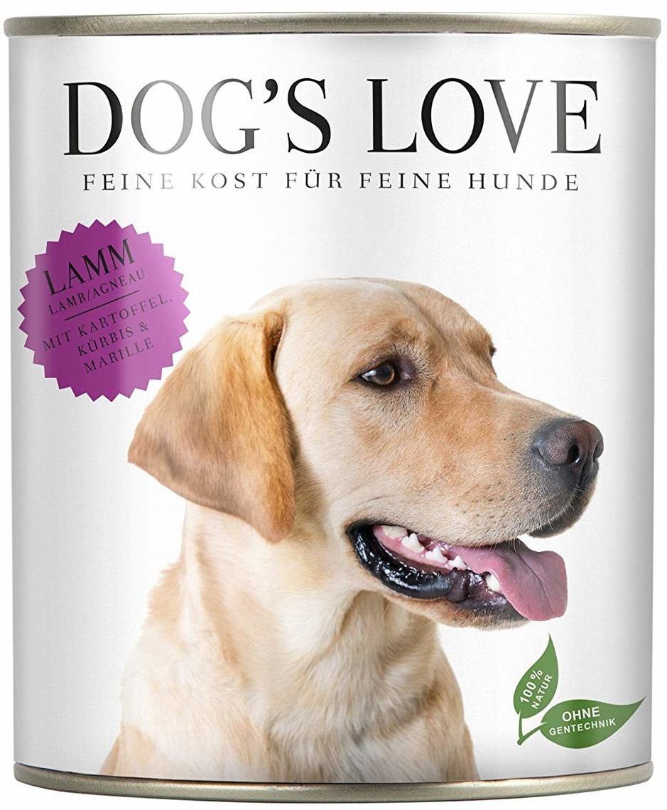 Dog's Love Agneau avec pommes de terre, courge et abricots 200 g
