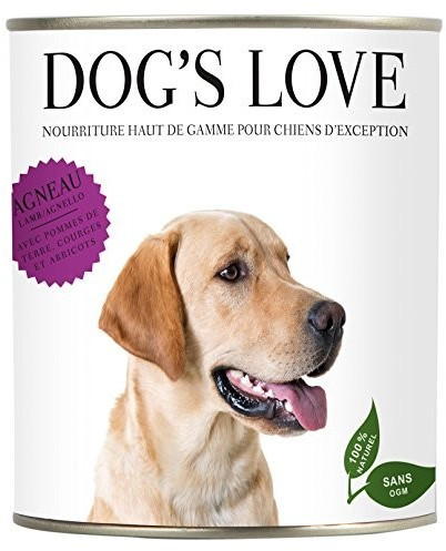 Dog's Love Agneau avec pommes de terre, courge et abricots 400 g