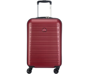 DELSEY Paris - MONCEY - Valise Cabine Rigide Slim matière recyclée et Recyclable - 55x40x20 cm - 36 litres - S - Amande