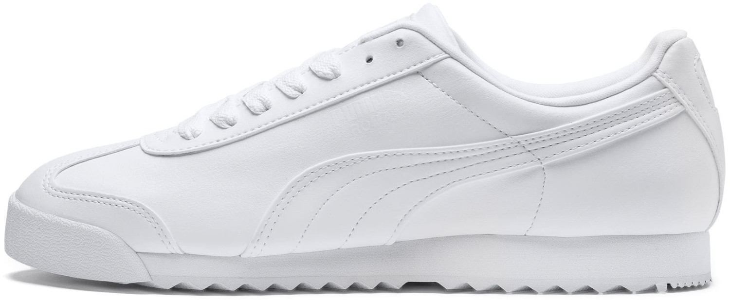 Buy Puma Roma Basic white/light grey from £42.00 (Today) – Best Deals ...