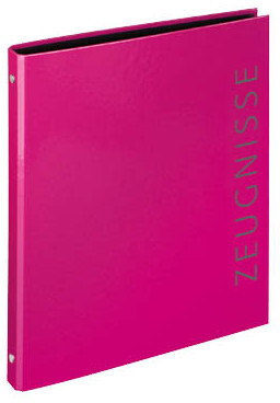 VELOFLEX Ring binder 4 rings Ø16mm Pink (4144371)