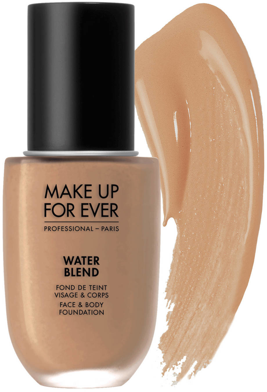 Make Up For Ever Water Blend Face & Body Foundation  Y445 Amber (50ml)