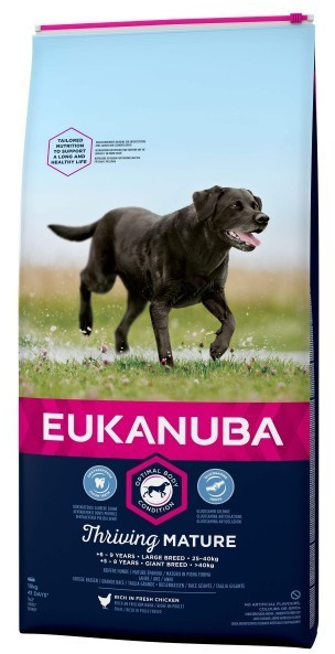 Eukanuba Thriving Mature grandes races poulet (15 kg)