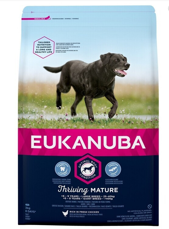 Eukanuba Thriving Mature grandes races poulet (3 kg)