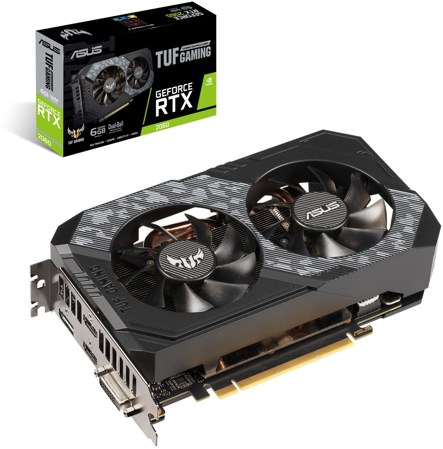 Asus TUF-RTX2060-6G-GAMING (6 Go)