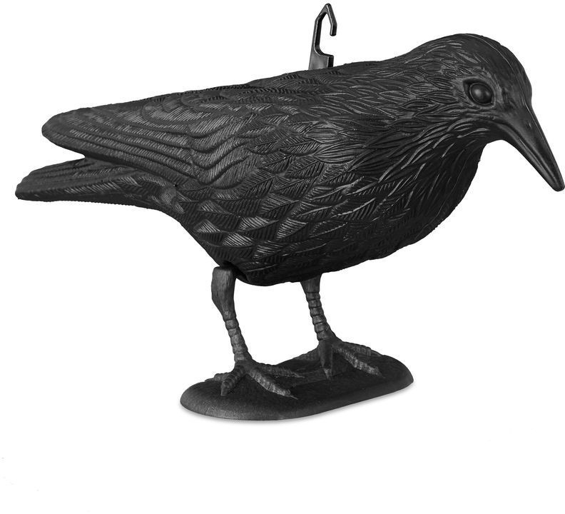 Relaxdays Bird scarer rook (38cm)