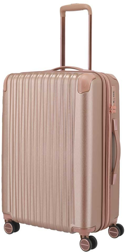 Titan Barbara & Titan Glint 4 Wheel Trolley 67 cm Rose Metallic