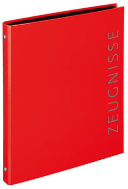 VELOFLEX Ring binder 4 rings Ø16mm Red (4144321)