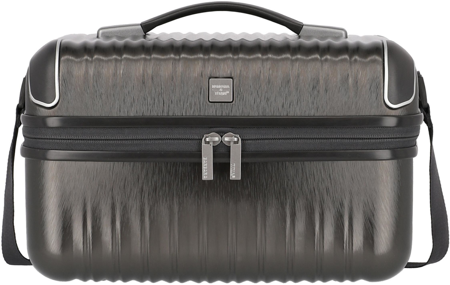Titan Barbara & Titan Glint Beautycase anthracite metallic