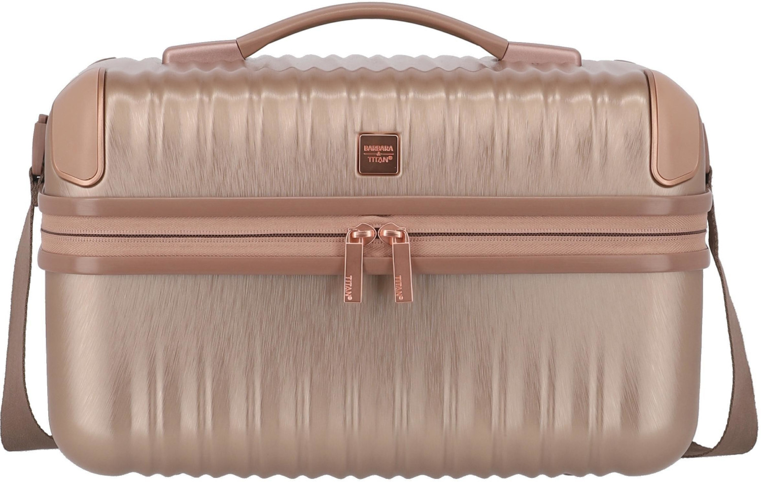 Titan Barbara & Titan Glint Beautycase rose metallic