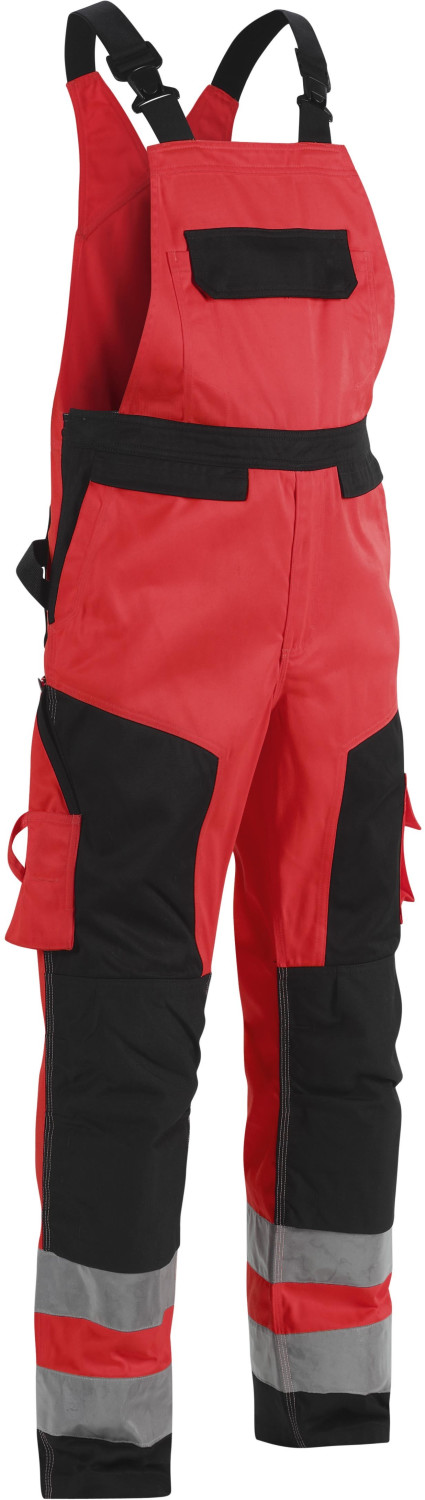 Blakläder Dungarees High Vis red/black (26601804-5589)