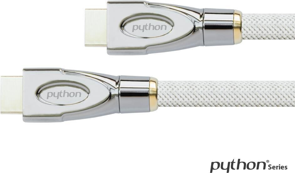 Python Series UHD 4K HDMI White 10,0m