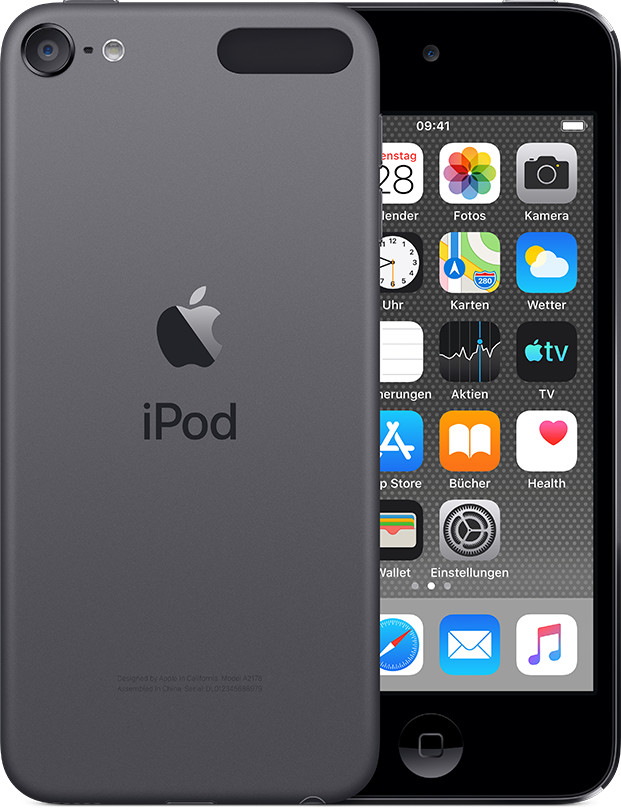 Apple iPod touch (2019) Space Grau 128GB