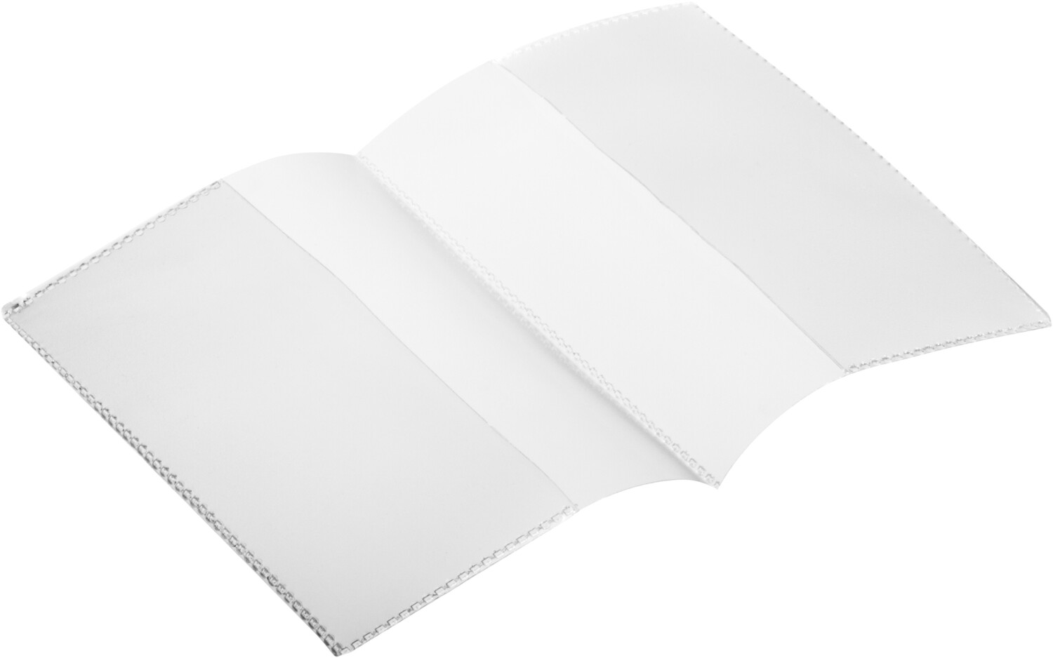 DURABLE 213919 Protective Identification Card Covers, Twin Wallet for documents 196x134mm, Pack of 10
