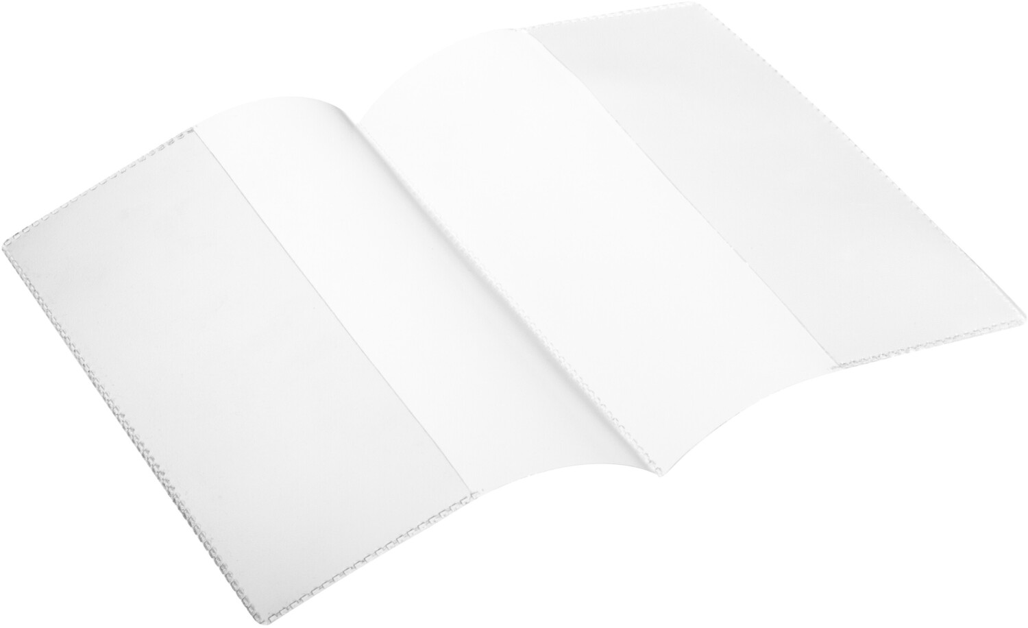 DURABLE 214019 Protective Identification Card Covers, Twin Wallet for documents DIN A6 (210 x 148 mm), Pack of 10