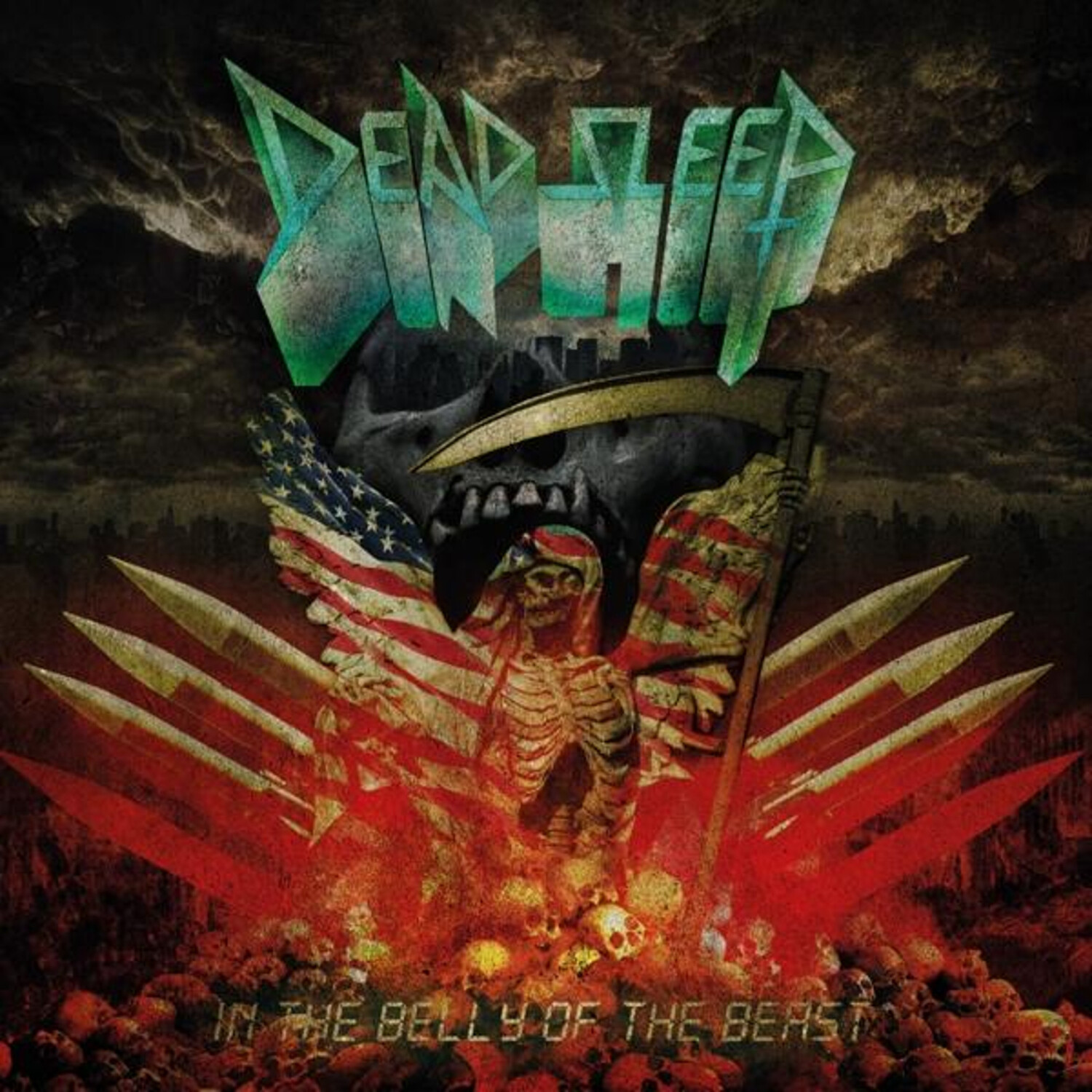 Dead Sleep - In The Belly Of The Beast (Ltd. Red LP)