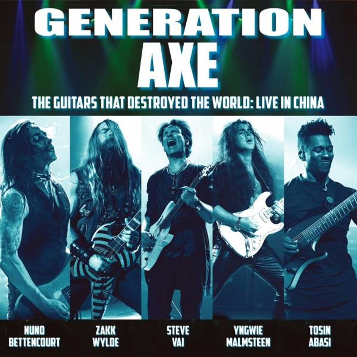 Vai/Wylde/Malmsteen/Bettencourt/Abasi - Generation Axe: Guitars That Destroyed That World (Vinyl)