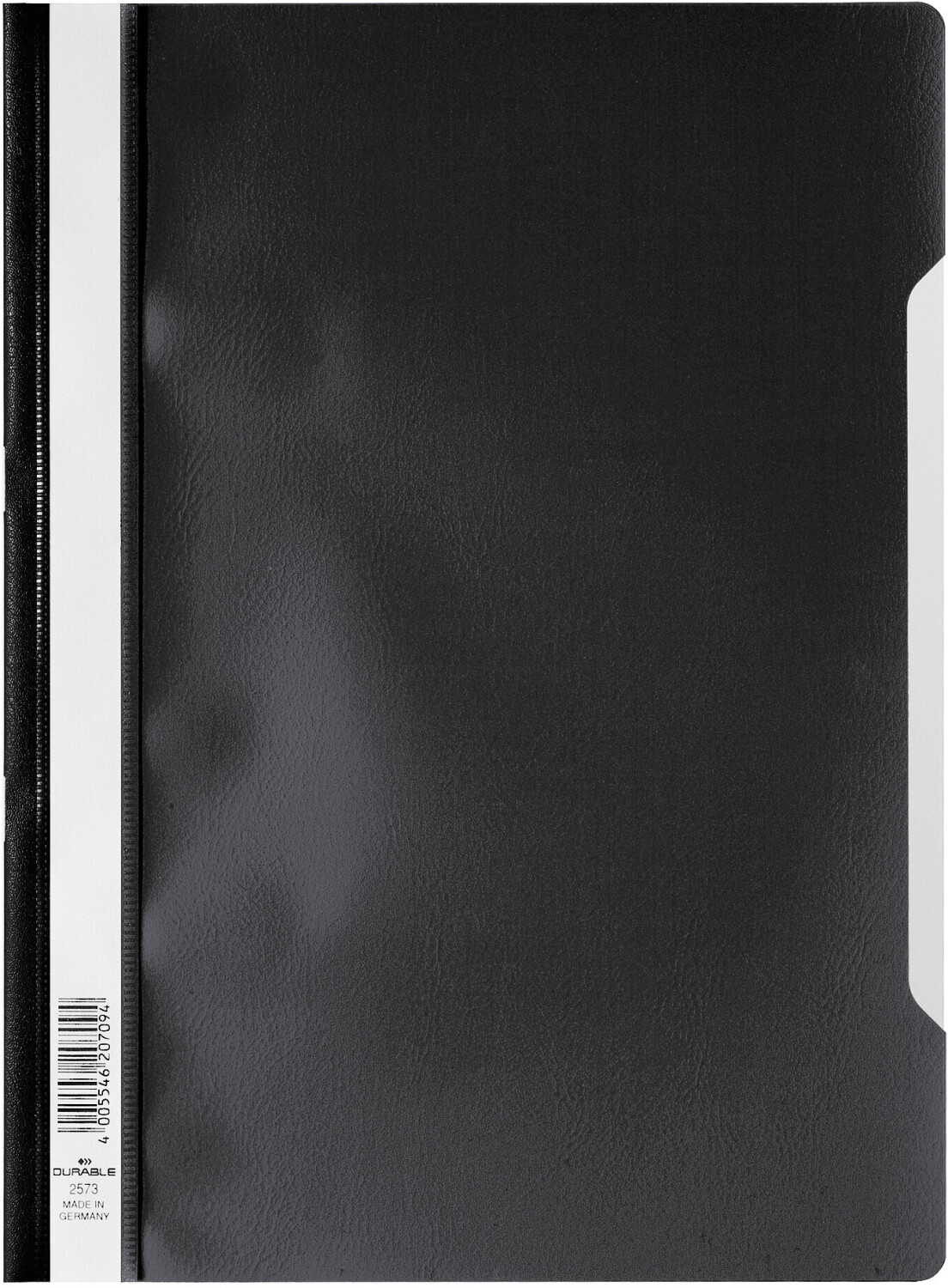DURABLE 257301 Clear View Folder Standard A4 , Polyprop, 227 x 310 mm, Pack of 50, Black