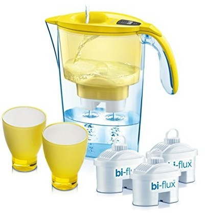 Laica Stream 3000 yellow in set of glasses