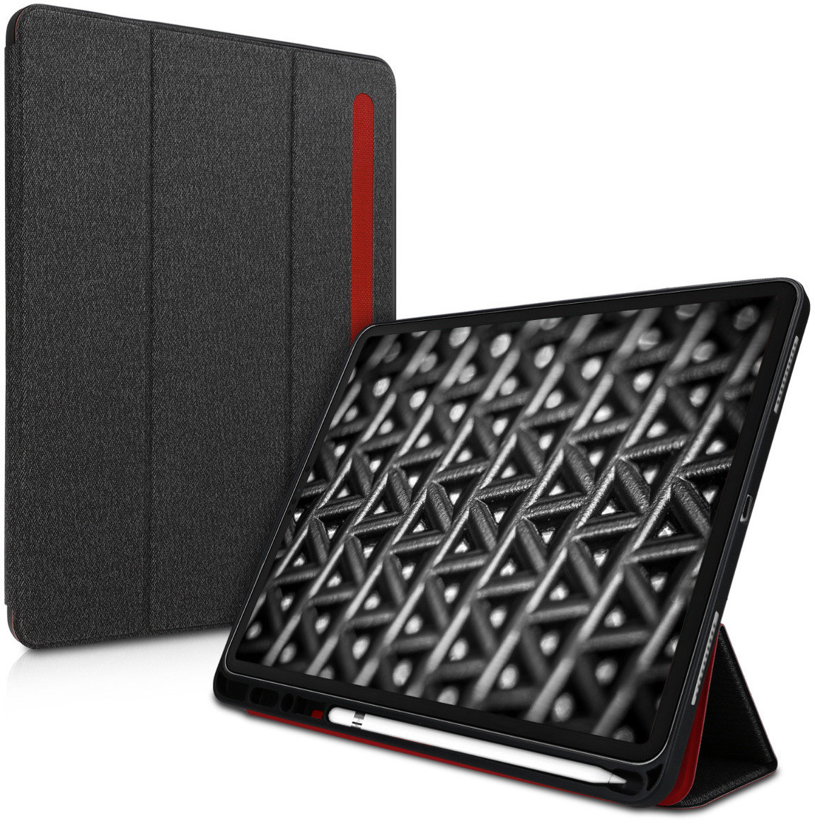 kwmobile Case iPad Pro 12.9 (2018) darkgrey