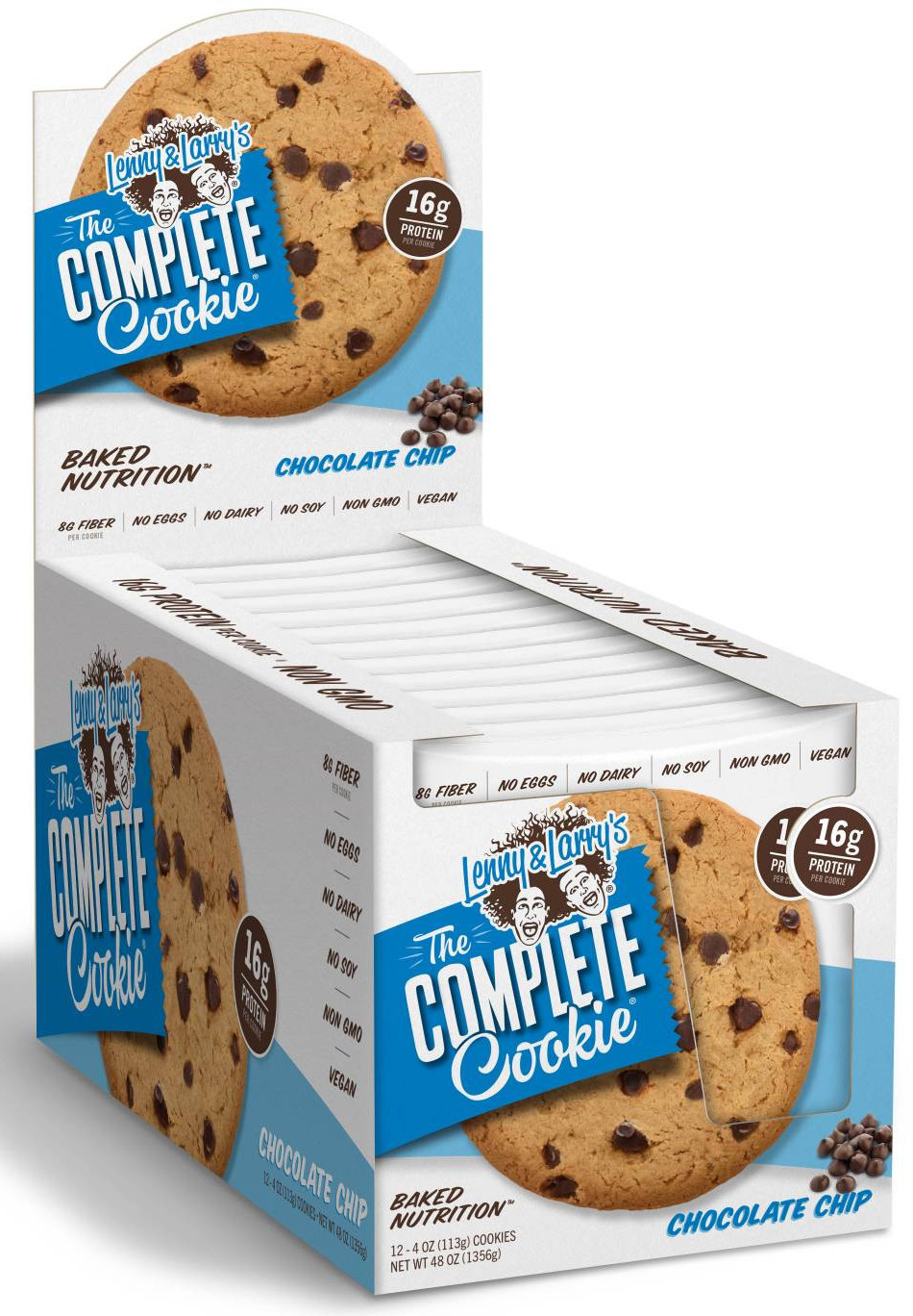 Lenny & Larry's Complete Cookie 12x113g Chocolate Chip