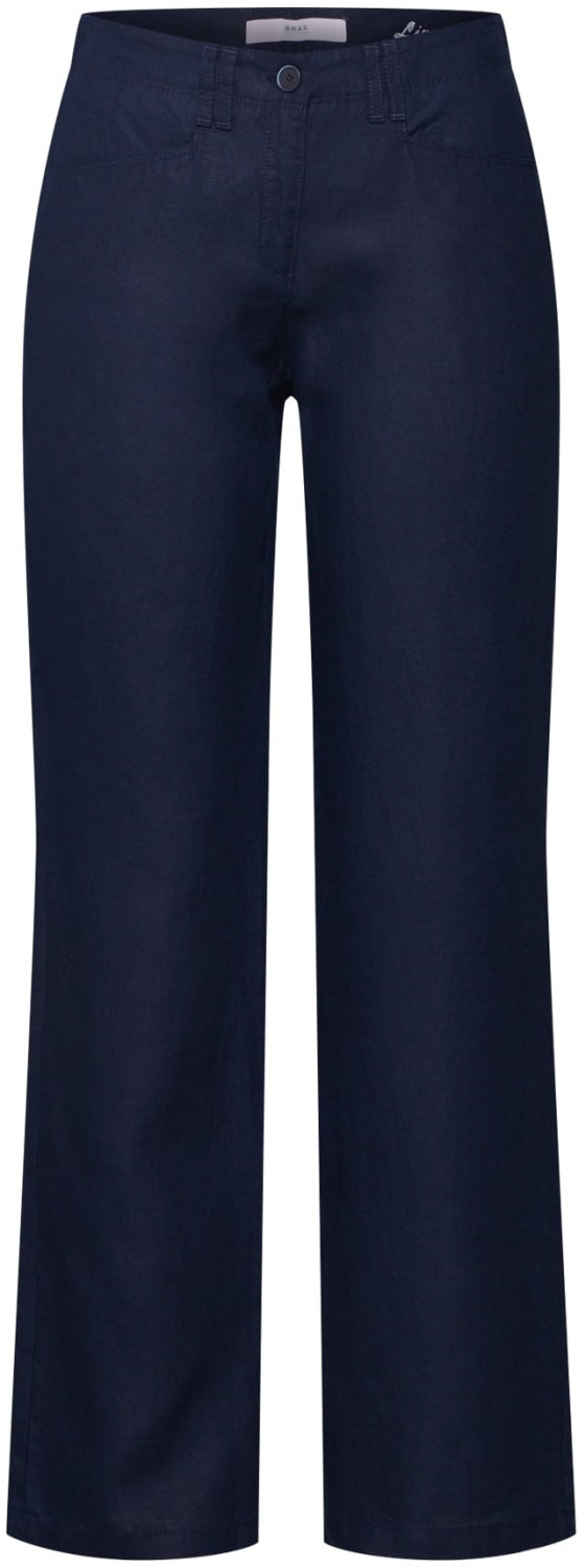 BRAX Farina Linen Pants (72-2207) navy