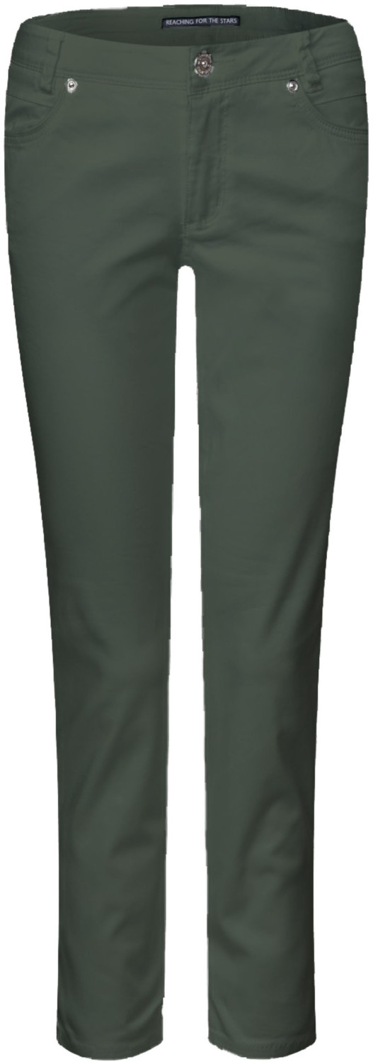 Street One Yulius Casual Fit Pants (A372051) chilled green