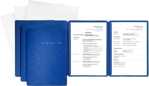 2-teilige Classic Bewerbungsmappe "Solo" - | Shop