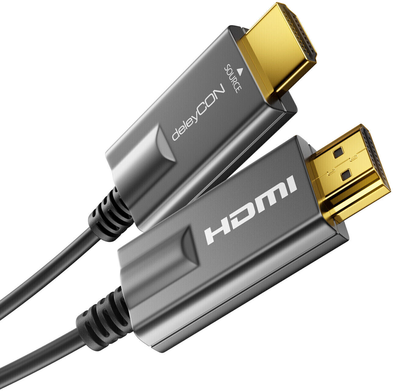 deleyCON Fibre Optic Hybrid Cable HDMI 2.0b