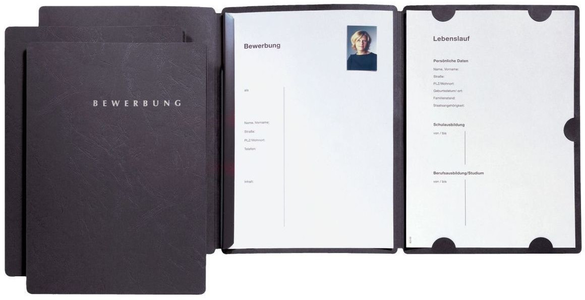 PAGNA Basic Application Folder Select A4 Black (22016-04)