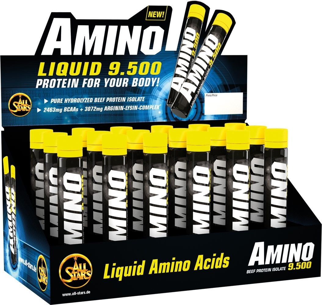 All Stars Amino Liquid 9.500 18 x 25ml Black Currant