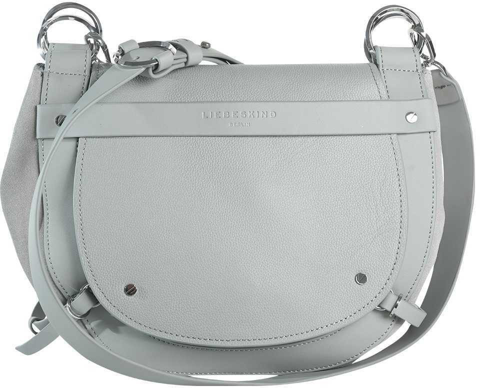 Liebeskind New Saddle Crossbody M hyena grey